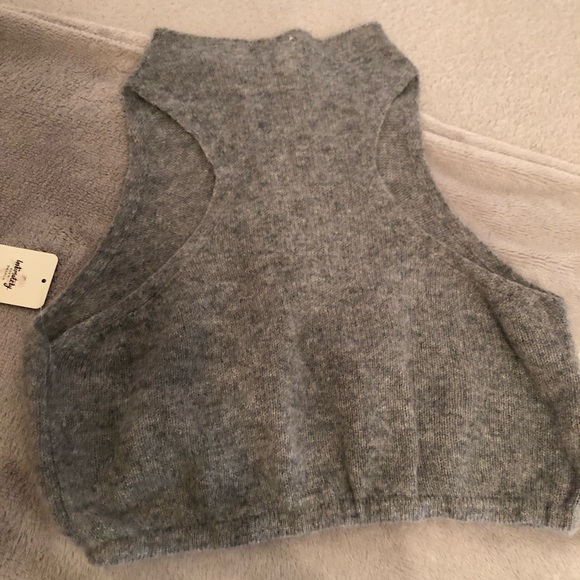 Free People Cashmere crop XS NWT - Picture 4 of 6